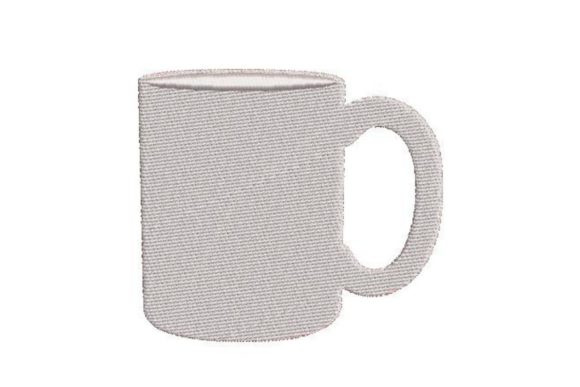 11oz Coffee Mug Embroidery Design