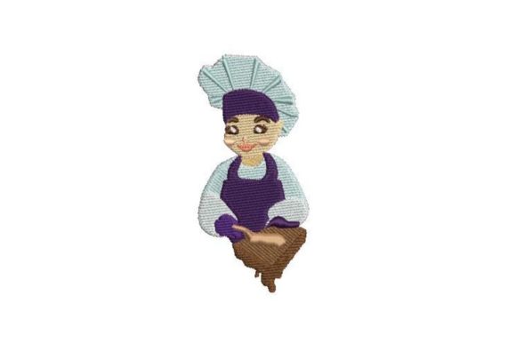 Chocolatier Holding Chocolates
