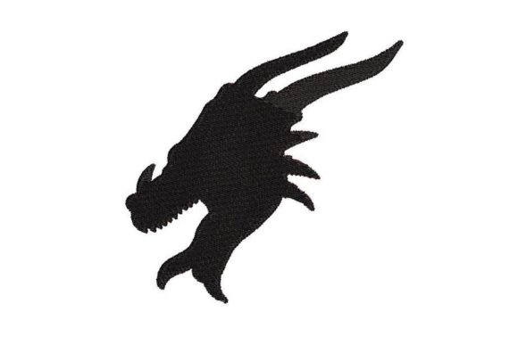 Dragon Head Silhouette