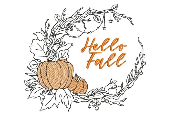 Hello Fall Wreath