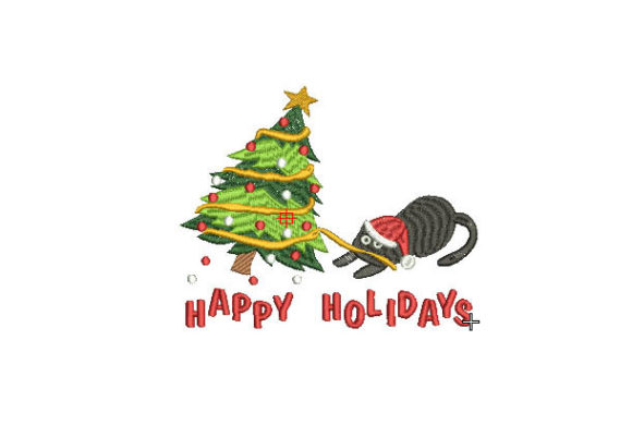 Merry Christmas with Cats