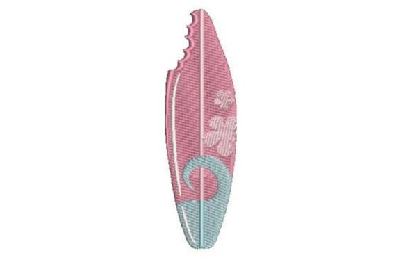 Surfboard with Sharkbite