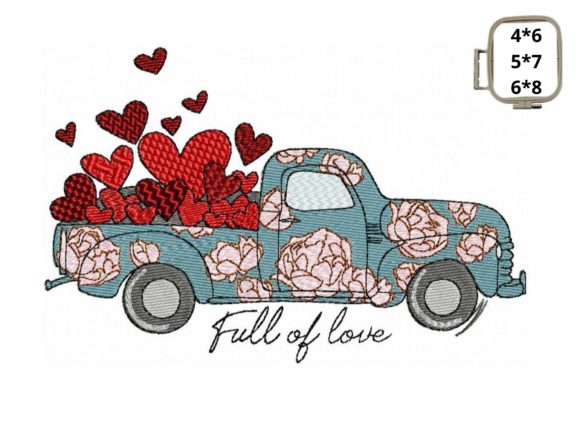 Valentine s Truck Full of Love