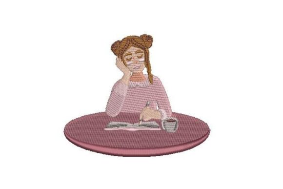 Woman Writing in a Journal
